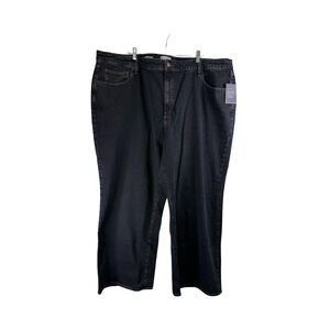 Universal Thread High Rise Wide Leg Dark Wash Jeans Size 28